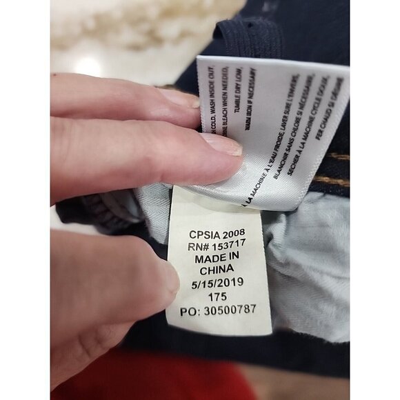 AG Adriano Goldschmied Kids The Kingston Slim Skinny Denim Jeans Size 10 - Picture 9 of 11